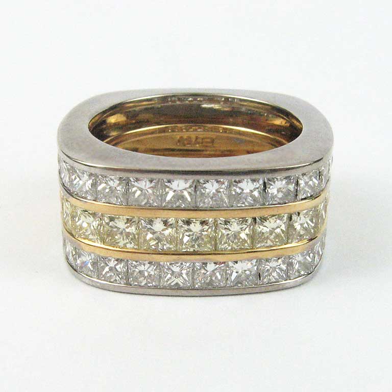 Princess Cut Diamant Ring