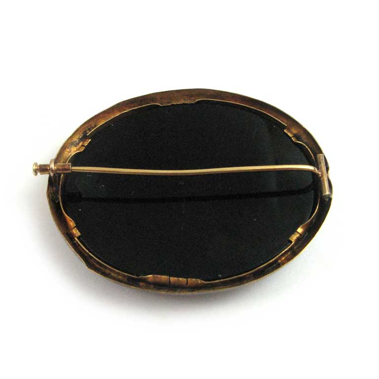 Pietra Dura Mosaik Brosche