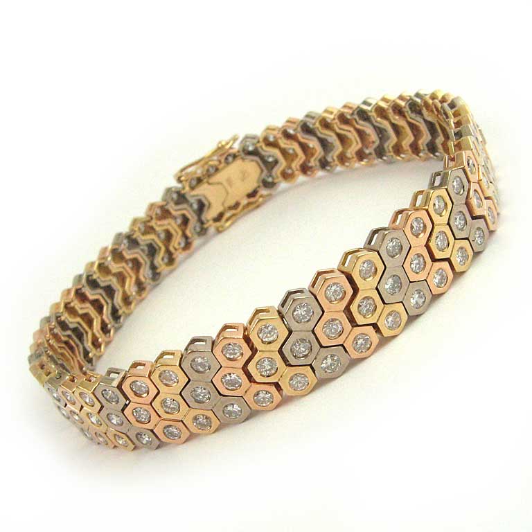 Tricolor Brillant Bracelet
