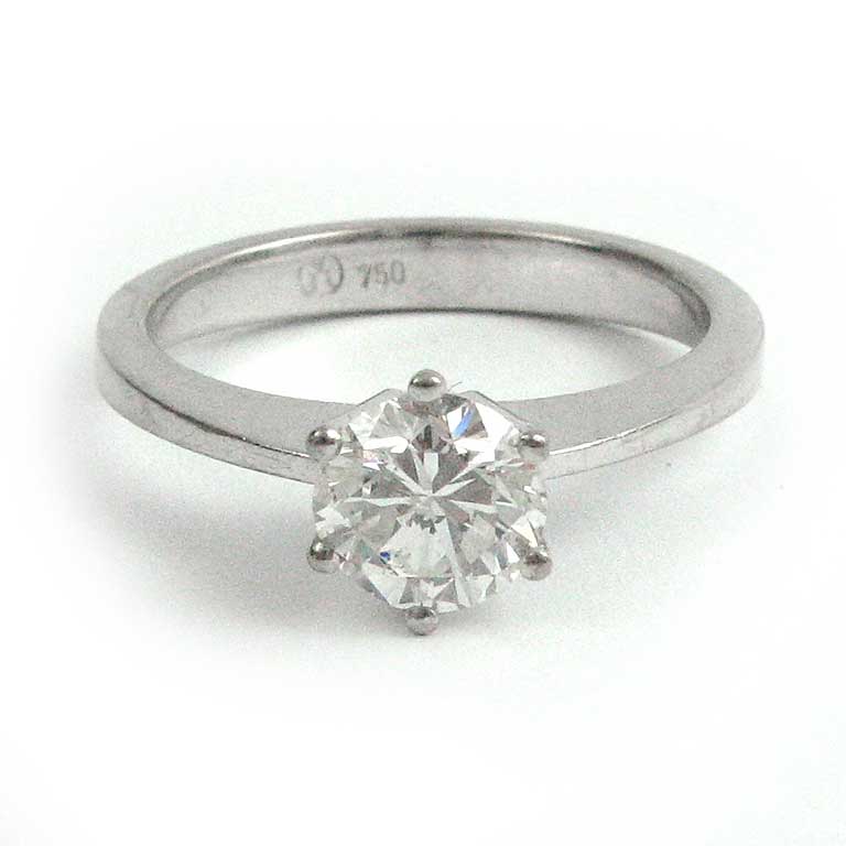 Solitairering mit 1 ct Brillant