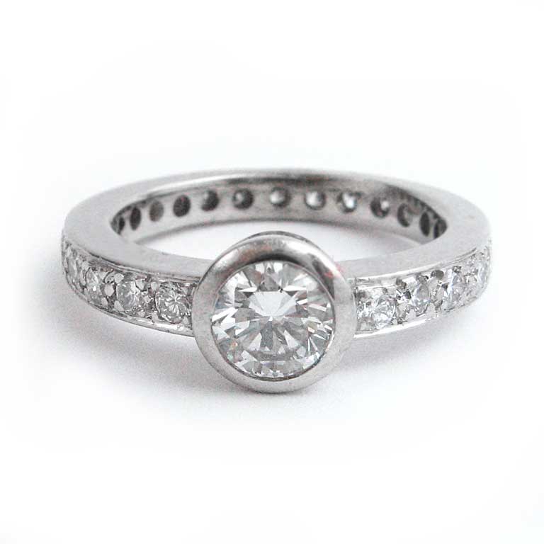 Brillant-Ring Weissgold